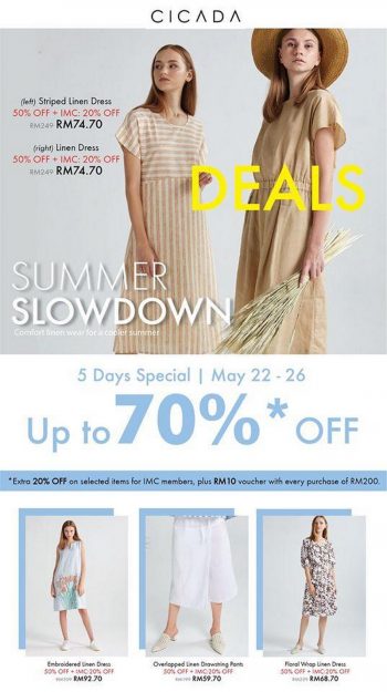 Cicada-Raya-Sale-at-Isetan-350x625 - Apparels Fashion Accessories Fashion Lifestyle & Department Store Kuala Lumpur Selangor Warehouse Sale & Clearance in Malaysia 