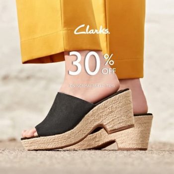 Clarks-30-off-Promo-350x350 - Fashion Accessories Fashion Lifestyle & Department Store Footwear Johor Kedah Kelantan Kuala Lumpur Melaka Negeri Sembilan Pahang Penang Perak Perlis Promotions & Freebies Putrajaya Sabah Sarawak Selangor Terengganu 