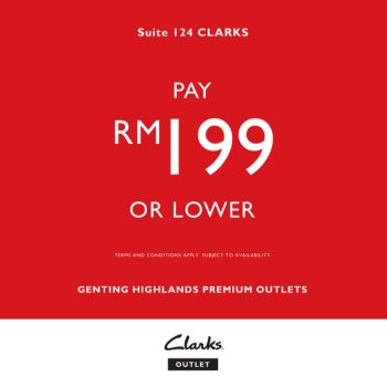 Clarks-Outlet-Special-Sale-350x350 - Fashion Accessories Fashion Lifestyle & Department Store Footwear Malaysia Sales Pahang 