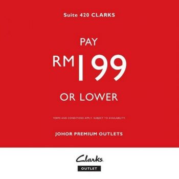 Clarks-Outlet-Special-Sale-at-Johor-Premium-Outlets-350x350 - Fashion Accessories Fashion Lifestyle & Department Store Footwear Johor Malaysia Sales 