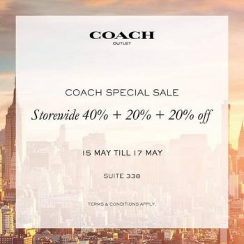 Coach-Special-Sale-at-Johor-Premium-Outlets-350x350 - Fashion Accessories Fashion Lifestyle & Department Store Johor Malaysia Sales 