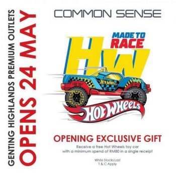 Common-Sense-Opening-Promotion-at-Genting-Highlands-Premium-Outlets-350x350 - Apparels Fashion Accessories Fashion Lifestyle & Department Store Pahang Promotions & Freebies 