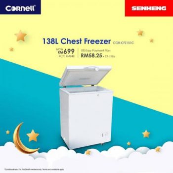 Cornell-Raya-Freezer-Bonanza-Promotion-at-Senheng-1-350x350 - Electronics & Computers Home Appliances Johor Kedah Kelantan Kitchen Appliances Kuala Lumpur Melaka Negeri Sembilan Online Store Pahang Penang Perak Perlis Promotions & Freebies Putrajaya Sabah Sarawak Selangor Terengganu 