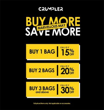 Crumpler-Marvellous-May-Buy-More-Save-More-350x371 - Kuala Lumpur Others Promotions & Freebies Selangor 