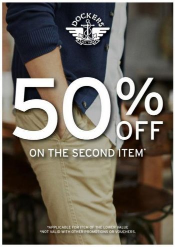 Dockers-2nd-Item-50-off-Promotion-at-Metrojaya-350x493 - Johor Kuala Lumpur Promotions & Freebies Sabah Selangor 