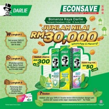 Econsave-Darlie-Bonanza-Raya-Promotion-350x350 - Johor Kedah Kelantan Kuala Lumpur Melaka Negeri Sembilan Pahang Penang Perak Perlis Promotions & Freebies Putrajaya Sabah Sarawak Selangor Supermarket & Hypermarket Terengganu 