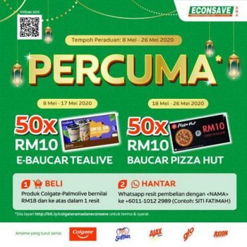 Econsave-Free-Tealive-Pizza-Hut-Voucher-Promotion-350x350 - Johor Kedah Kelantan Kuala Lumpur Melaka Negeri Sembilan Pahang Penang Perak Perlis Promotions & Freebies Putrajaya Sabah Sarawak Selangor Supermarket & Hypermarket Terengganu 