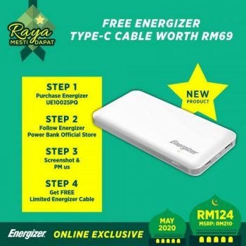 Energizer-Raya-Promotion-at-Lazada-350x350 - Electronics & Computers IT Gadgets Accessories Johor Kedah Kelantan Kuala Lumpur Melaka Negeri Sembilan Online Store Pahang Penang Perak Perlis Promotions & Freebies Putrajaya Sabah Sarawak Selangor Terengganu 