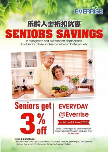 Everrise-Senior-Savings-Promo-350x493 - Promotions & Freebies Sarawak Supermarket & Hypermarket 