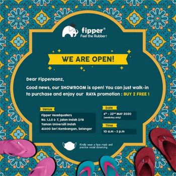 Fipper-Slipper-Raya-Promotion-350x350 - Fashion Accessories Fashion Lifestyle & Department Store Footwear Promotions & Freebies Selangor 