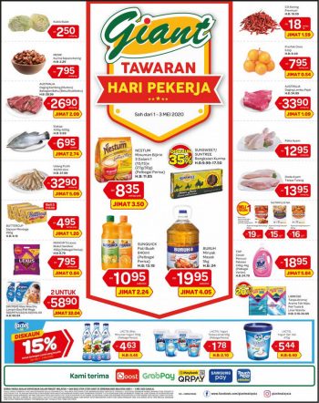 Giant-Labour-Day-Promotion-350x442 - Johor Kedah Kelantan Kuala Lumpur Melaka Negeri Sembilan Pahang Penang Perak Perlis Promotions & Freebies Putrajaya Selangor Supermarket & Hypermarket Terengganu 