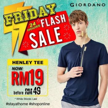 Giordano-Friday-Flash-Sale-350x350 - Apparels Fashion Accessories Fashion Lifestyle & Department Store Johor Kedah Kelantan Kuala Lumpur Malaysia Sales Melaka Negeri Sembilan Online Store Pahang Penang Perak Perlis Putrajaya Sabah Sarawak Selangor Terengganu 