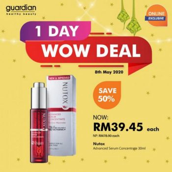 Guardian-Online-1-Day-Wow-Deal-Promotion-2-350x350 - Beauty & Health Johor Kedah Kelantan Kuala Lumpur Melaka Negeri Sembilan Online Store Pahang Penang Perak Perlis Personal Care Promotions & Freebies Putrajaya Sabah Sarawak Selangor Skincare Terengganu 