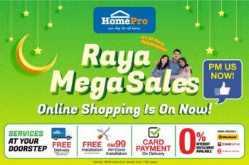 HomePro-Raya-Mega-Sale-350x232 - Electronics & Computers Furniture Home & Garden & Tools Home Appliances Home Decor Johor Kuala Lumpur Malaysia Sales Melaka Penang Perak Selangor 