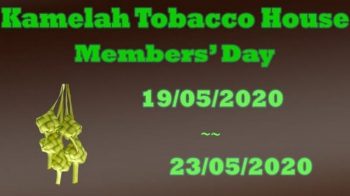 Kamelah-Tobacco-House-Members-Day-Promo-350x196 - Johor Kuala Lumpur Others Penang Perak Promotions & Freebies Sarawak 