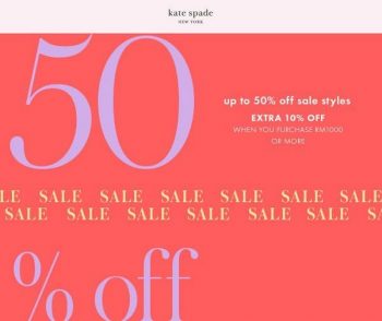 Kate-Spade-50-off-Sale-at-Suria-Sabah-Shopping-Mall-350x294 - Apparels Fashion Accessories Fashion Lifestyle & Department Store Sabah Warehouse Sale & Clearance in Malaysia 