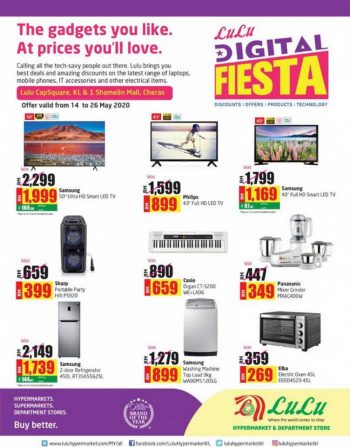 LuLu-Hypermarket-Digital-Fiesta-Promotion-350x447 - Electronics & Computers Home Appliances IT Gadgets Accessories Kitchen Appliances Kuala Lumpur Promotions & Freebies Selangor Supermarket & Hypermarket 