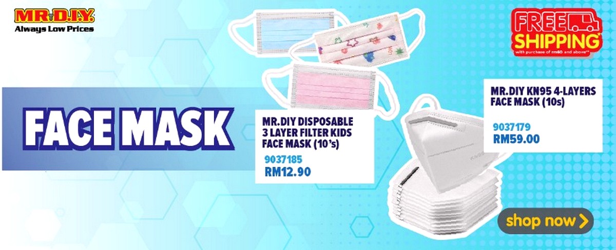 MR-DIY-FACE-MASK-Sale-2020-May-Malaysia-2021-Kids-Face-Mask-Online - Baby & Kids & Parenting Babycare Beauty & Health Johor Kedah Kelantan Kuala Lumpur Melaka Nationwide Negeri Sembilan Online Store Pahang Penang Perak Perlis Personal Care Putrajaya Sabah Sarawak Selangor Terengganu Warehouse Sale & Clearance in Malaysia 