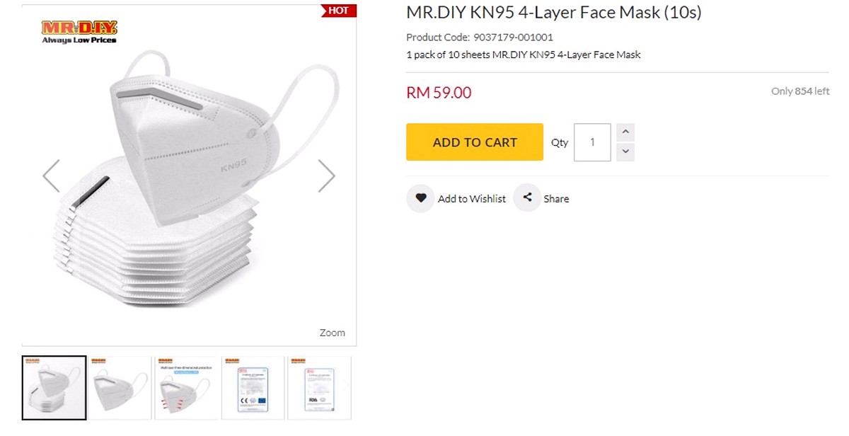 MR_DIY_KN95_4_Layer_Face_Mask_10s_MR_DIY-1 - Baby & Kids & Parenting Babycare Beauty & Health Johor Kedah Kelantan Kuala Lumpur Melaka Nationwide Negeri Sembilan Online Store Pahang Penang Perak Perlis Personal Care Putrajaya Sabah Sarawak Selangor Terengganu Warehouse Sale & Clearance in Malaysia 