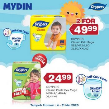 MYDIN-Drypers-Promotion-350x350 - Johor Kedah Kelantan Kuala Lumpur Melaka Negeri Sembilan Pahang Penang Perak Perlis Promotions & Freebies Putrajaya Sabah Sarawak Selangor Supermarket & Hypermarket Terengganu 