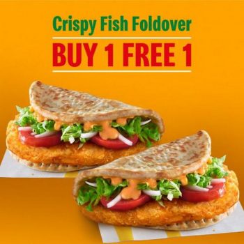 McDonalds-Crispy-Fish-Foldover-Buy-1-FREE-1-Promotion-350x350 - Beverages Food , Restaurant & Pub Johor Kedah Kelantan Kuala Lumpur Melaka Negeri Sembilan Pahang Penang Perak Perlis Promotions & Freebies Putrajaya Sabah Sarawak Selangor Terengganu 