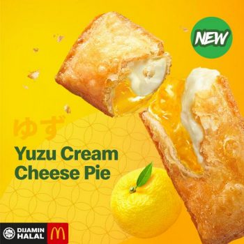 McDonalds-New-Yuzu-Cream-Cheese-Pie-Promo-350x350 - Beverages Food , Restaurant & Pub Johor Kedah Kelantan Kuala Lumpur Melaka Negeri Sembilan Pahang Penang Perak Perlis Promotions & Freebies Putrajaya Sabah Sarawak Selangor Terengganu 