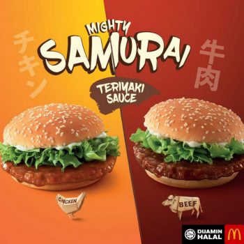 McDonalds-Samurai-Burger-Promo-350x350 - Beverages Burger Food , Restaurant & Pub Johor Kedah Kelantan Kuala Lumpur Melaka Negeri Sembilan Pahang Penang Perak Perlis Promotions & Freebies Putrajaya Sabah Sarawak Selangor Terengganu 