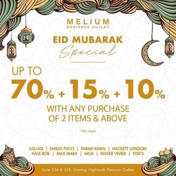 Melium-Designer-Special-Sale-at-Genting-Highlands-Premium-Outlets-350x349 - Apparels Fashion Accessories Fashion Lifestyle & Department Store Pahang Warehouse Sale & Clearance in Malaysia 