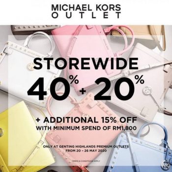 Michael-Kors-Special-Sale-at-Genting-Highlands-Premium-Outlets-350x350 - Bags Fashion Accessories Fashion Lifestyle & Department Store Malaysia Sales Pahang 