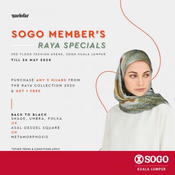 Naelofar-Raya-Sale-at-SOGO-Kuala-Lumpur-350x350 - Apparels Fashion Accessories Fashion Lifestyle & Department Store Kuala Lumpur Malaysia Sales Selangor 