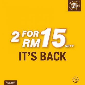 OLDTOWN-White-Coffee-2-for-RM15-Promotion-350x350 - Beverages Food , Restaurant & Pub Johor Kedah Kelantan Kuala Lumpur Melaka Negeri Sembilan Pahang Penang Perak Perlis Promotions & Freebies Putrajaya Sabah Sarawak Selangor Terengganu 