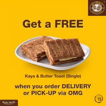 OLDTOWN-White-Coffee-Free-Kaya-Butter-Toast-Promotion-350x350 - Beverages Food , Restaurant & Pub Kuala Lumpur Promotions & Freebies Selangor 