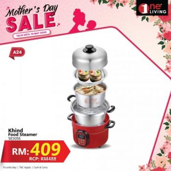 One-Living-Mothers-Day-Sale-2-350x350 - Electronics & Computers Home Appliances Johor Kedah Kelantan Kitchen Appliances Kuala Lumpur Malaysia Sales Melaka Negeri Sembilan Pahang Penang Perak Perlis Putrajaya Sabah Sarawak Selangor Terengganu 