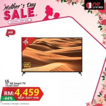One-Living-Mothers-Day-Sale-20-350x350 - Electronics & Computers Home Appliances Johor Kedah Kelantan Kitchen Appliances Kuala Lumpur Malaysia Sales Melaka Negeri Sembilan Pahang Penang Perak Perlis Putrajaya Sabah Sarawak Selangor Terengganu