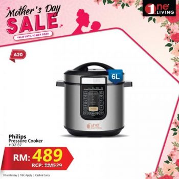 One-Living-Mothers-Day-Sale-23-350x350 - Electronics & Computers Home Appliances Johor Kedah Kelantan Kitchen Appliances Kuala Lumpur Malaysia Sales Melaka Negeri Sembilan Pahang Penang Perak Perlis Putrajaya Sabah Sarawak Selangor Terengganu