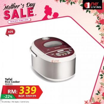 One-Living-Mothers-Day-Sale-24-350x350 - Electronics & Computers Home Appliances Johor Kedah Kelantan Kitchen Appliances Kuala Lumpur Malaysia Sales Melaka Negeri Sembilan Pahang Penang Perak Perlis Putrajaya Sabah Sarawak Selangor Terengganu