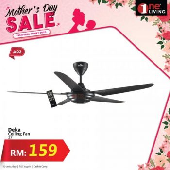 One-Living-Mothers-Day-Sale-6-350x350 - Electronics & Computers Home Appliances Johor Kedah Kelantan Kitchen Appliances Kuala Lumpur Malaysia Sales Melaka Negeri Sembilan Pahang Penang Perak Perlis Putrajaya Sabah Sarawak Selangor Terengganu 