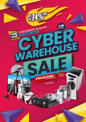 Pensonic-Cyber-Warehouse-Sale-1-350x495 - Electronics & Computers Home Appliances IT Gadgets Accessories Johor Kedah Kelantan Kuala Lumpur Melaka Negeri Sembilan Online Store Pahang Penang Perak Perlis Putrajaya Sabah Sarawak Selangor Terengganu Warehouse Sale & Clearance in Malaysia 