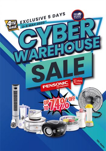 Pensonic-Cyber-Warehouse-Sale-350x499 - Electronics & Computers Home Appliances Kitchen Appliances Warehouse Sale & Clearance in Malaysia 