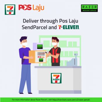 Razer-Merchant-Services-Poslaju-SendParcel-Promo-at-7-Eleven-350x350 - Johor Kedah Kelantan Kuala Lumpur Melaka Negeri Sembilan Others Pahang Penang Perak Perlis Promotions & Freebies Putrajaya Sabah Sarawak Selangor Terengganu 