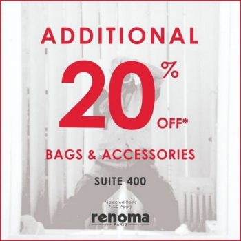 Renoma-Paris-Special-Sale-at-Johor-Premium-Outlets-350x350 - Apparels Fashion Accessories Fashion Lifestyle & Department Store Johor Malaysia Sales 