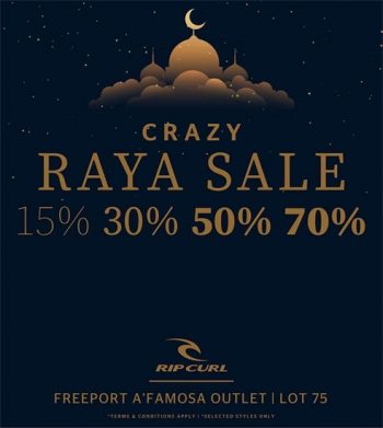 RipCurl-Raya-Sales-at-Freeport-AFamosa-Outlet-350x391 - Fashion Accessories Fashion Lifestyle & Department Store Malaysia Sales Melaka 