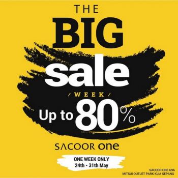 Sacoor-One-The-Big-Sale-at-Mitsui-Outlet-Park-350x350 - Apparels Fashion Accessories Fashion Lifestyle & Department Store Selangor Warehouse Sale & Clearance in Malaysia 