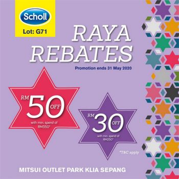 Scholl-Shoes-Raya-Rebates-Promo-350x350 - Fashion Accessories Fashion Lifestyle & Department Store Footwear Johor Kedah Kelantan Kuala Lumpur Melaka Negeri Sembilan Penang Perak Perlis Promotions & Freebies Putrajaya Sabah Sarawak Selangor Terengganu 