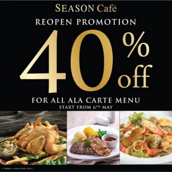 Season-Café-40-off-Promo-at-Johor-Bahru-City-Square-350x350 - Beverages Food , Restaurant & Pub Johor Promotions & Freebies 