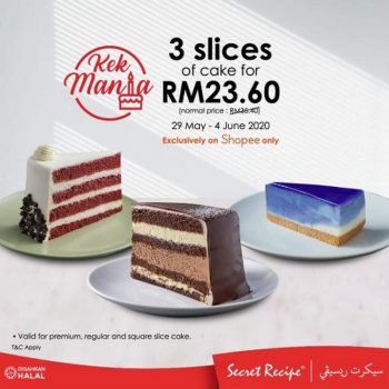 Secret-Recipe-3-Slices-of-Cakes-for-RM26.30-Promo-350x350 - Beverages Food , Restaurant & Pub Johor Kedah Kelantan Kuala Lumpur Melaka Negeri Sembilan Online Store Pahang Penang Perak Perlis Promotions & Freebies Putrajaya Sabah Sarawak Selangor Terengganu 