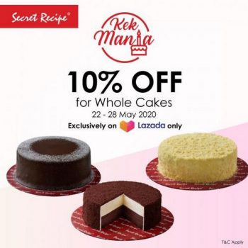 Secret-Recipe-Kek-Mania-Promotion-on-Lazada-350x350 - Beverages Cake Food , Restaurant & Pub Johor Kedah Kelantan Kuala Lumpur Melaka Negeri Sembilan Online Store Pahang Penang Perak Perlis Promotions & Freebies Putrajaya Sabah Sarawak Selangor Terengganu 