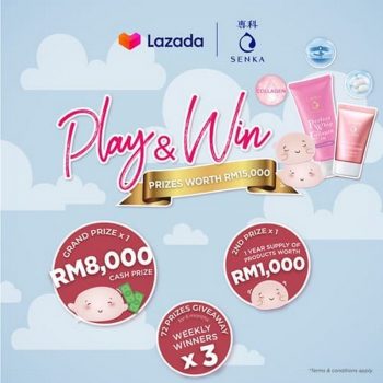 Senka-Play-Win-Contest-at-Lazada-350x350 - Events & Fairs Johor Kedah Kelantan Kuala Lumpur Melaka Negeri Sembilan Online Store Others Pahang Penang Perak Perlis Putrajaya Sabah Sarawak Selangor Terengganu 