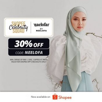 Shopee-Naelofar-Promotion-350x350 - Apparels Fashion Accessories Fashion Lifestyle & Department Store Johor Kedah Kelantan Kuala Lumpur Melaka Negeri Sembilan Online Store Pahang Penang Perak Perlis Promotions & Freebies Putrajaya Sabah Sarawak Selangor Terengganu 