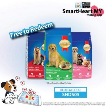 SmartHeart-Dog-Dry-Food-Free-Giveaways-350x350 - Johor Kedah Kelantan Kuala Lumpur Melaka Negeri Sembilan Online Store Pahang Penang Perak Perlis Pets Promotions & Freebies Putrajaya Sabah Sarawak Selangor Sports,Leisure & Travel Terengganu 